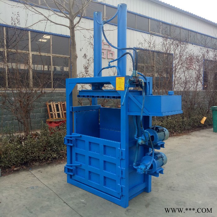 宇晨 高配置生活垃圾压缩机 易拉罐打包机 废油漆桶压扁机厂家图2