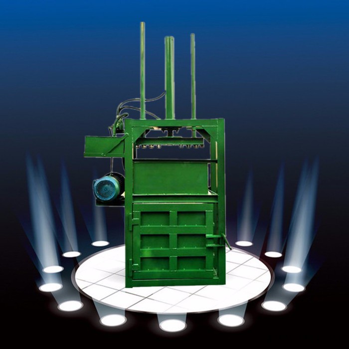 济宁废油桶易拉罐压扁机 生活垃圾塑料瓶液压打包机 编织袋压缩机报价图2