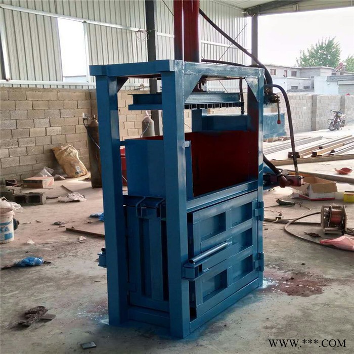 塑料壳打包机废旧金属打包机废油桶压扁机废铁压块机图7