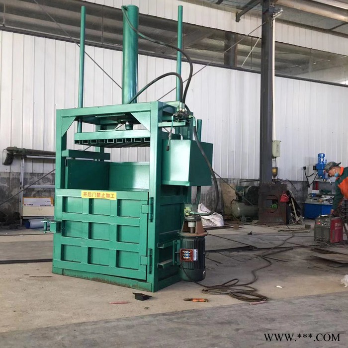 佳硕 铁桶压缩机  废油漆桶压扁机  卧式废品废料液压打包机图7