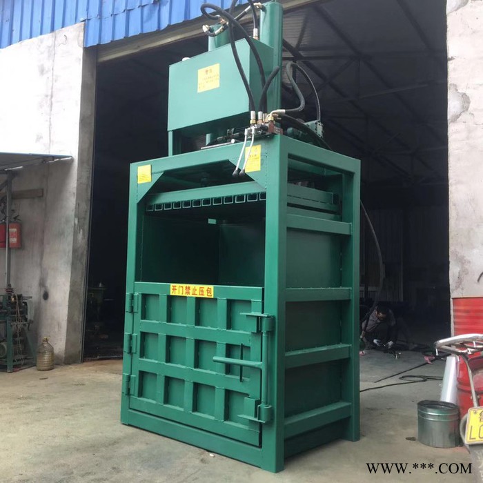 佳硕 铁桶压缩机  废油漆桶压扁机  卧式废品废料液压打包机图8