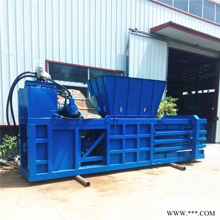 双鹰卧式废纸打包机 废油桶压扁机大型废纸打包机 压缩压包机图2