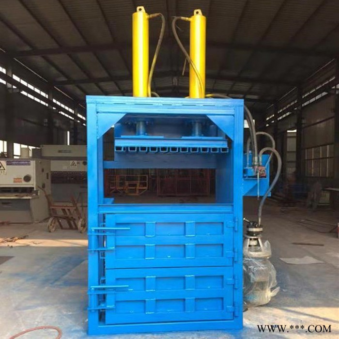 油漆桶压扁机 废纸皮泡沫压缩机铁桶压扁机 废油桶压缩打包图8