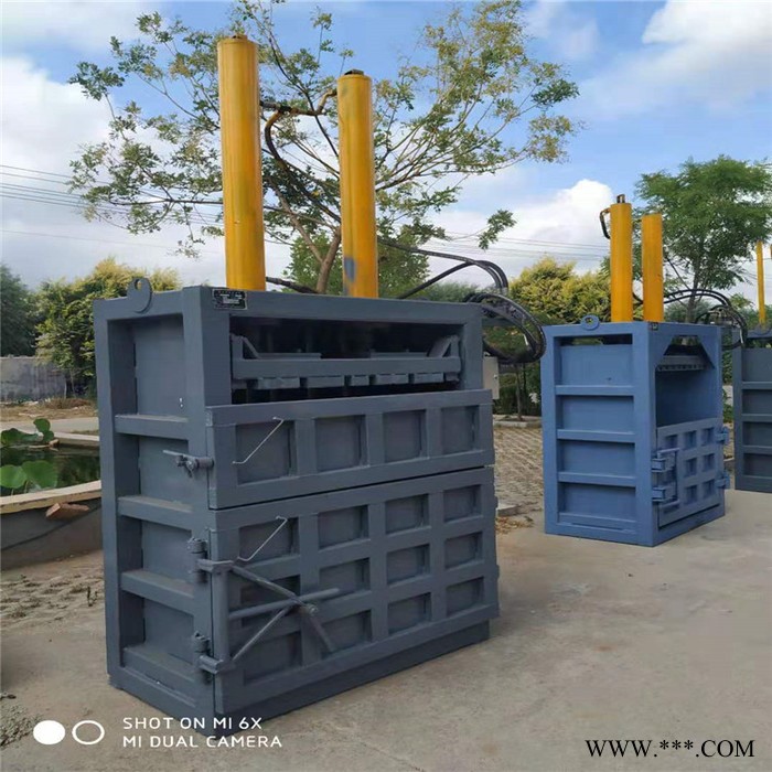 双鹰卧式废纸打包机 废油桶压扁机小型废纸打包机 压缩压包机图2