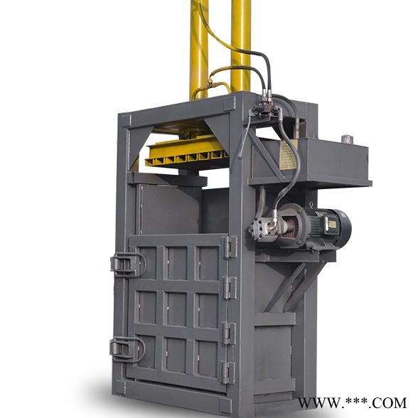 大棚塑料薄膜压包机珍珠棉液压打包机 加固废油漆桶压扁机图3