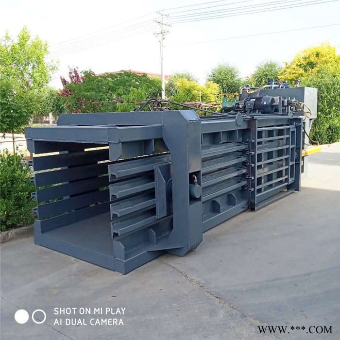 双鹰卧式废纸打包机 废油桶压扁机小型废纸打包机 捆扎压包机图4