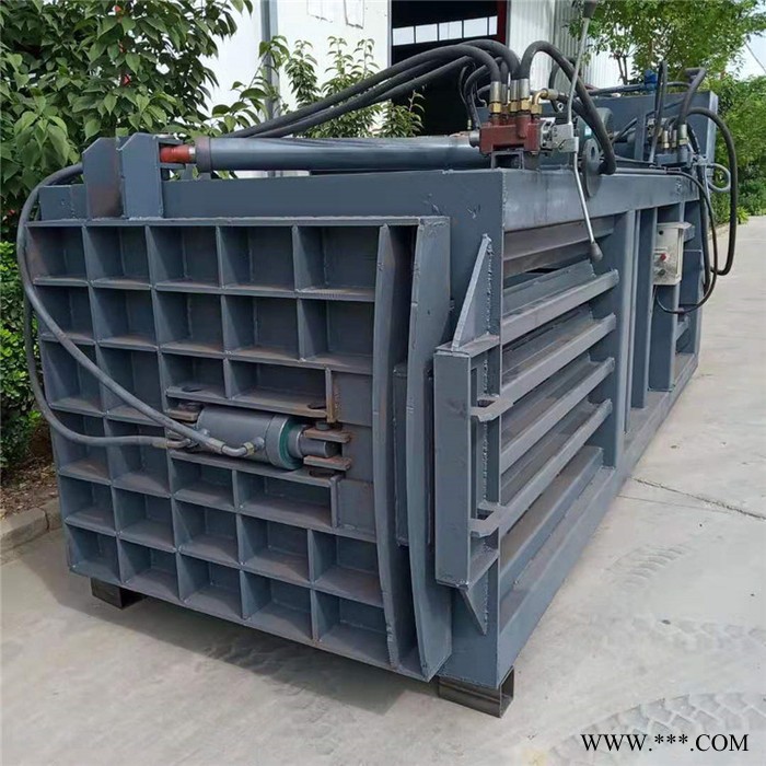 双鹰卧式废纸打包机 废油桶压扁机小型废纸打包机 捆扎压包机图5