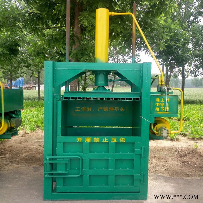 佳鑫矿泉水瓶塑料打包机 大型废油桶废铁压块机**图3