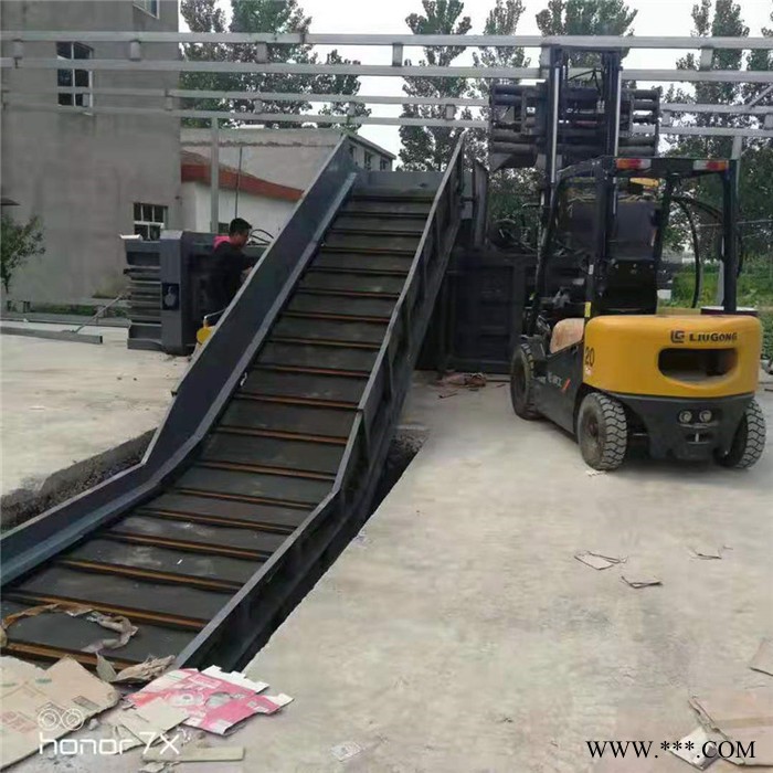 双鹰 效率高的卧式废油纸打包机 废纸箱子卧式打包机 压缩机图2