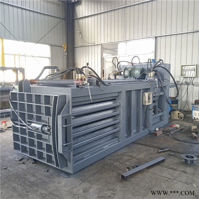 双鹰 效率高的卧式废油纸打包机 废纸箱子卧式打包机 压缩机图8