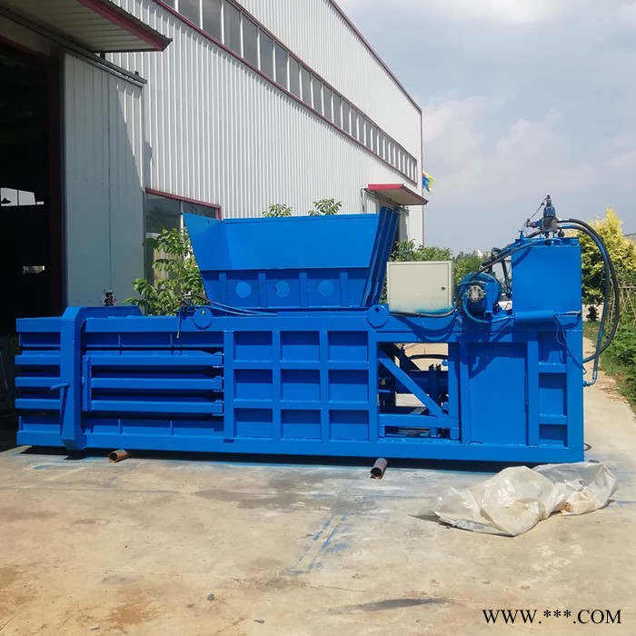 双鹰 效率高的卧式废油纸打包机 废纸箱子卧式打包机 压缩机图4