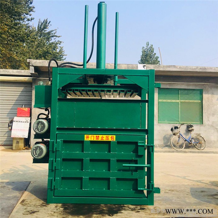 佳鑫立式废油漆桶压扁机 多功能小型打包机 废纸废塑料打包机图2