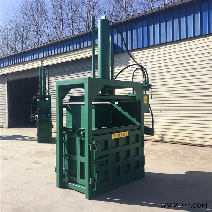 废油漆桶压扁机价格 边角料液压打包机多功能废纸塑料打包机图7