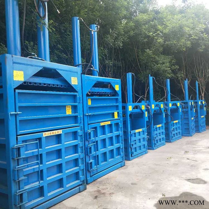 液压打包废纸立式废油桶压扁机废纸板纸壳纸边压包机压块机图7