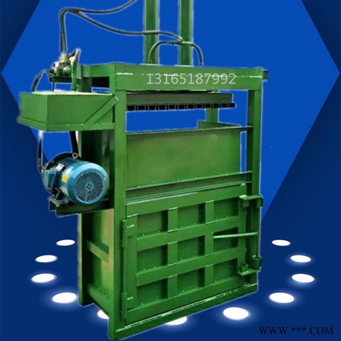 废油桶大行程打包机价格 废塑料压扁机 废铁屑铝屑液压打包机图片图7