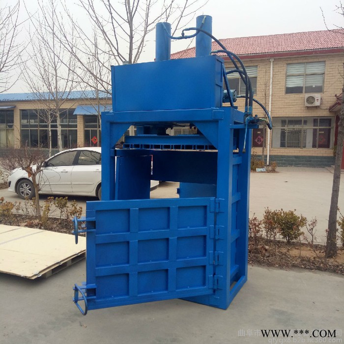 小型废油漆桶压扁机双杠液压打包机 宇晨油漆桶压扁机图8