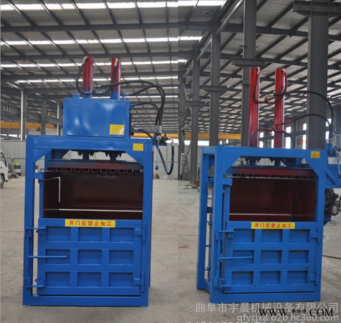 废纸箱液压打包机 废油漆桶液压压扁机液压塑料桶压块压扁机图6