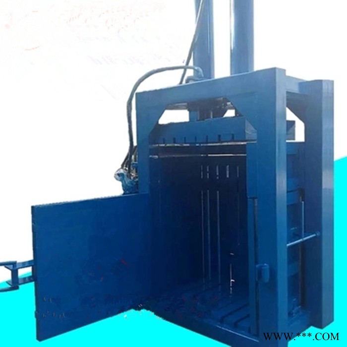 20吨单双杠液压打包机 废油漆桶废铁丝压扁机 塑料瓶易拉罐打块机价格图4