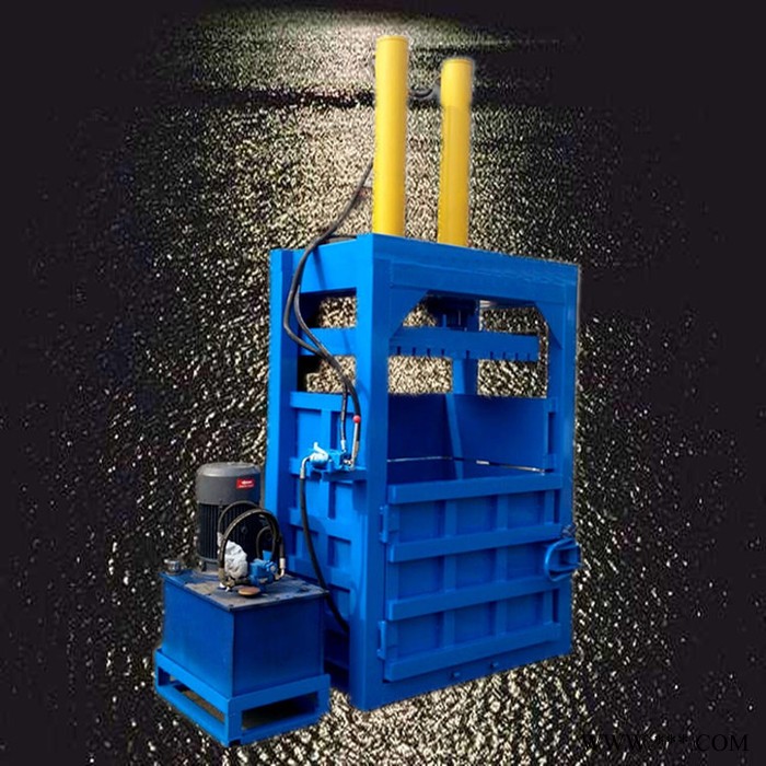 **中废油桶液压压扁机 废纸打包机 塑料薄膜打包机富兴图5