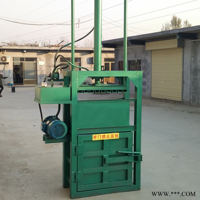 **中废油桶液压压扁机 废纸打包机 塑料薄膜打包机富兴图4