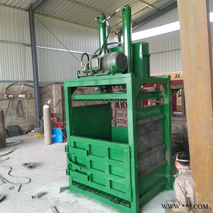 **中废油桶液压压扁机 废纸打包机 塑料薄膜打包机富兴图6