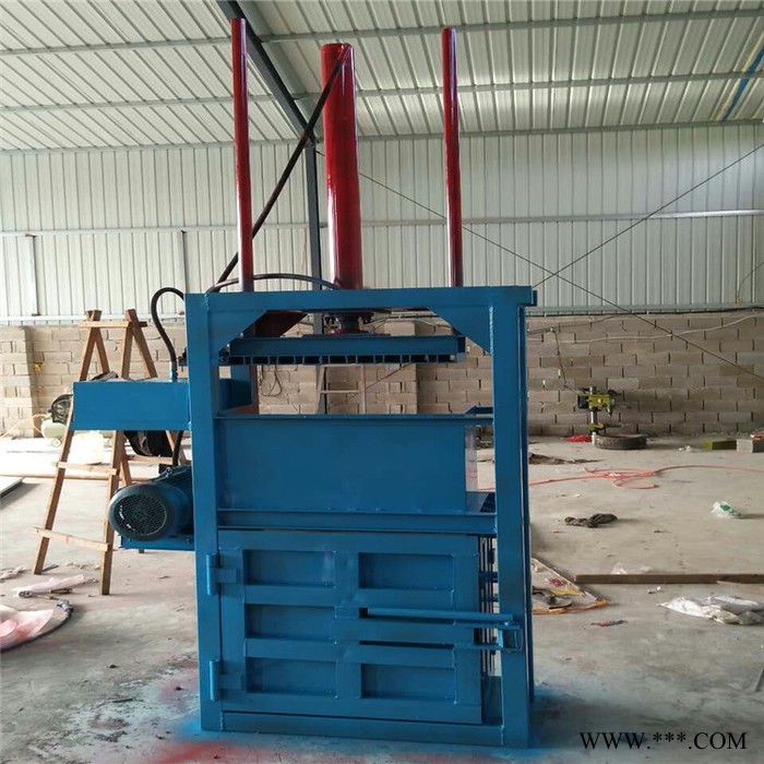 **中废油桶液压压扁机 废纸打包机 塑料薄膜打包机富兴图2