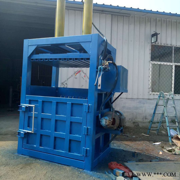 大型彩扩店废相纸压缩打包机 哪有卖废油纸压块机 锯末打包机图3