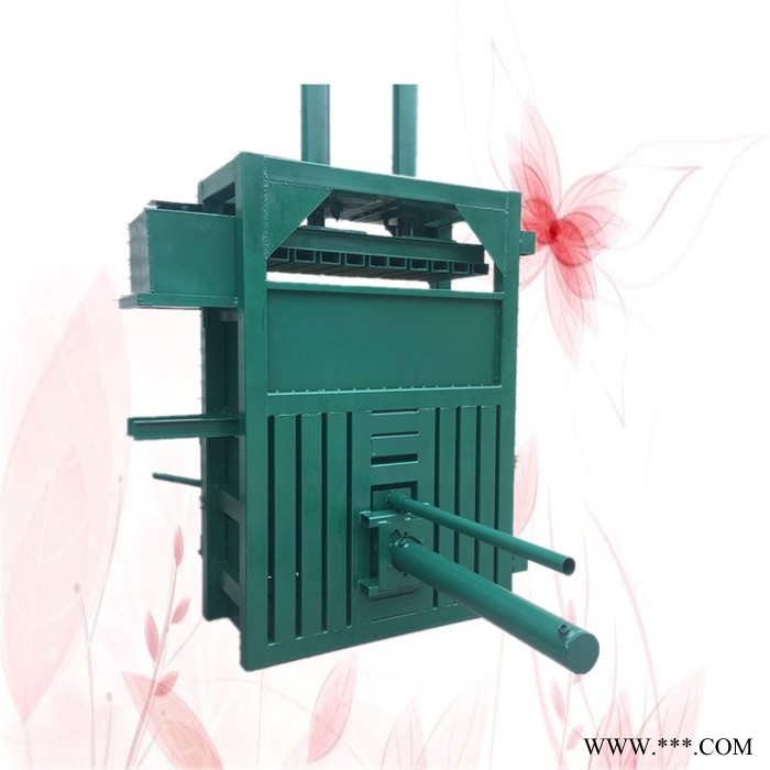 废油桶金属原料挤压块机全自动废纸 家具厂锯末装袋打包机 可乐瓶子回收打包机图2