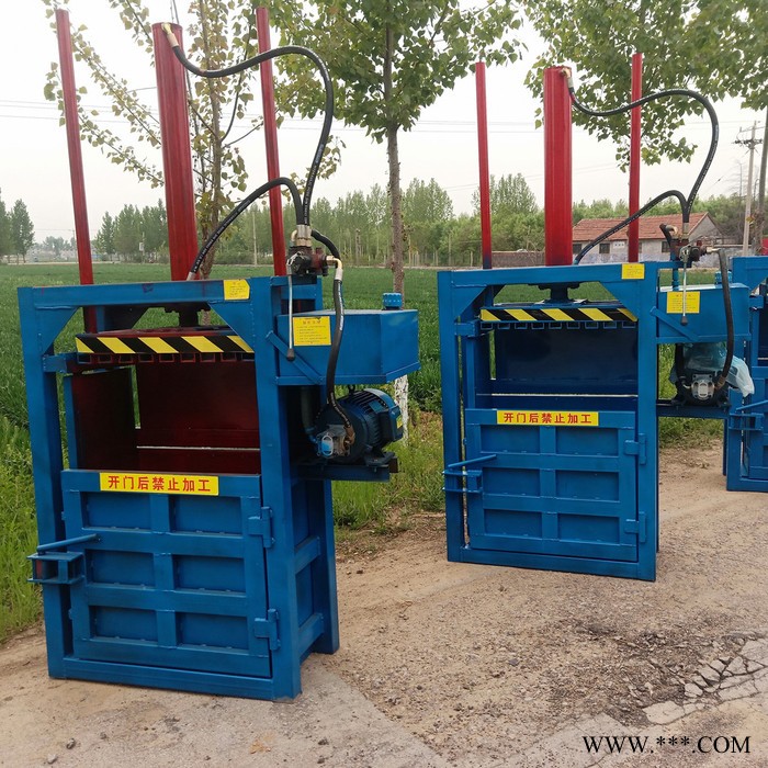 半自动打包机 废油漆桶液压打包机 编织袋棉花立式打包机废铁全自动图4