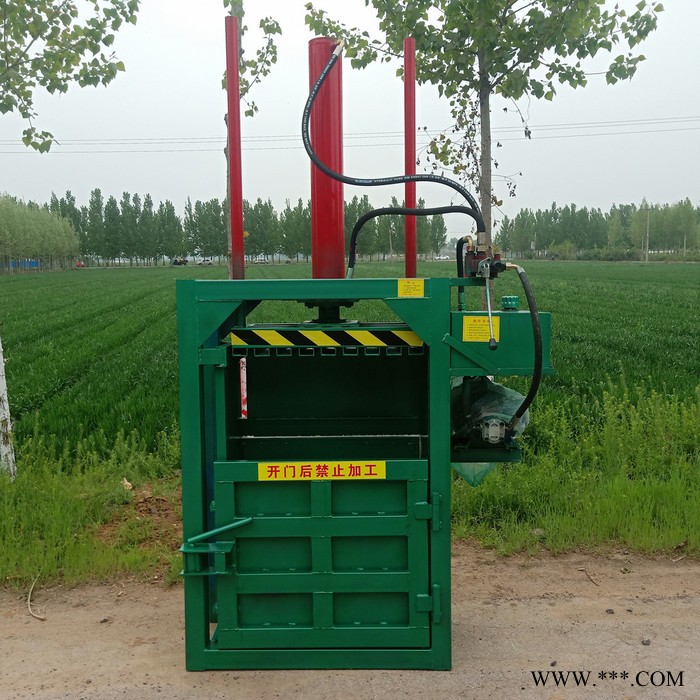 半自动打包机 废油漆桶液压打包机 编织袋棉花立式打包机废铁全自动图6