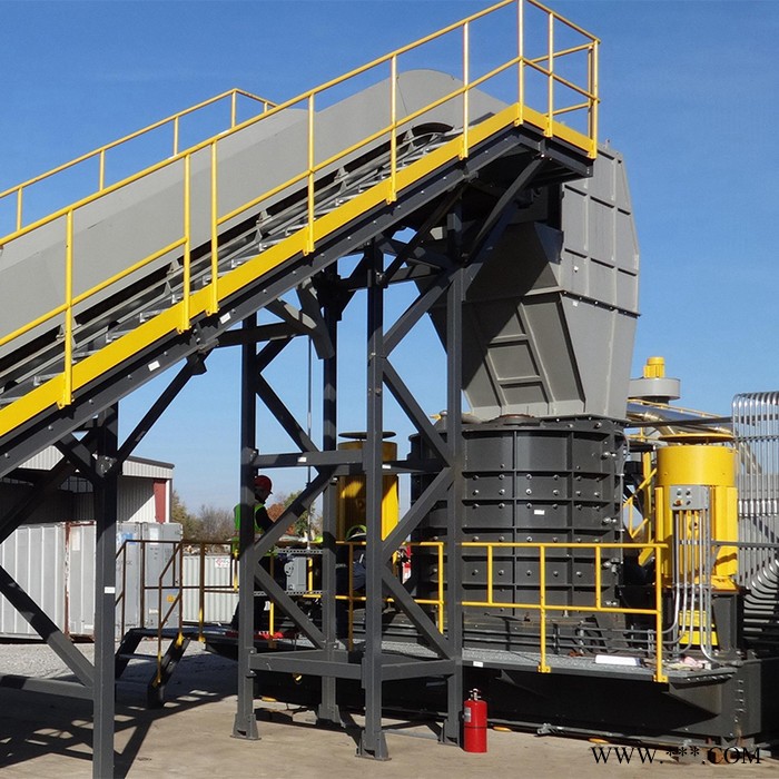 恩派特MSB-E600危废油漆桶撕碎机 废旧工业铁桶破碎设备 汽油桶破碎分选设备图6