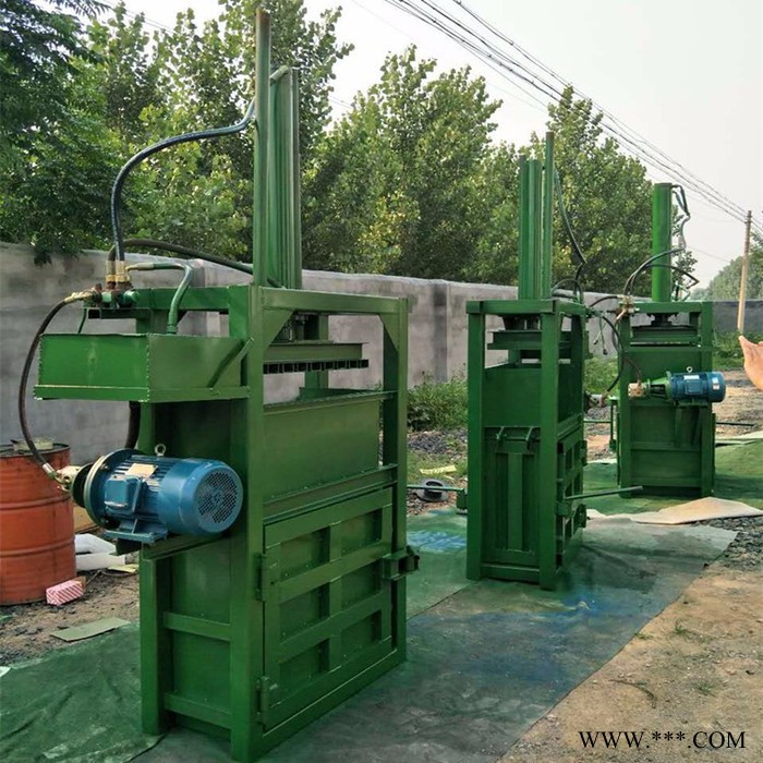 废纸箱废油漆桶立式液压打包机 矿泉水瓶压块机  佳鑫铝销子打块机图8