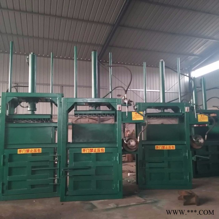 废纸箱废油漆桶立式液压打包机 矿泉水瓶压块机  佳鑫铝销子打块机图5