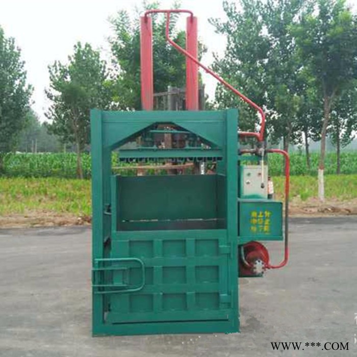 易拉罐矿泉水瓶压块机 佳鑫小型废纸打包机 废油漆桶压包机布条子压块机图5