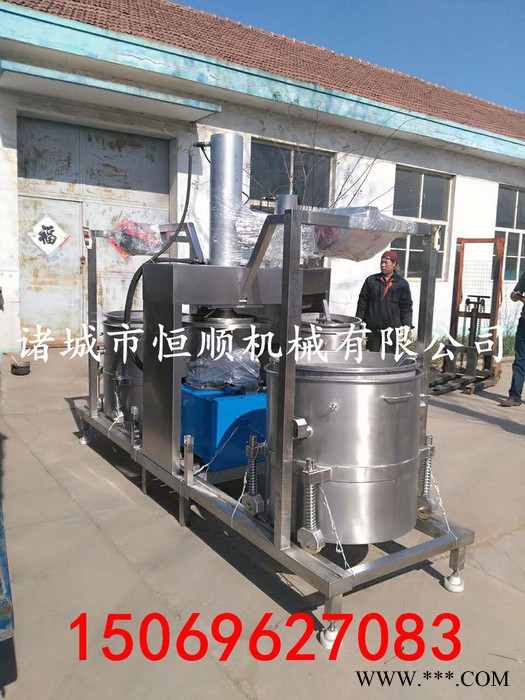 玉米油渣压榨机 工业废油压榨过滤机  水果压榨机 谬糟压榨机 液压果蔬酵素压榨机图2