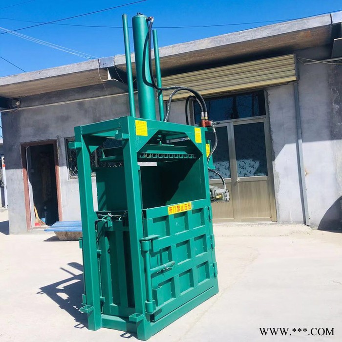 佳鑫10升-100升废油漆桶压扁机   金属边角料压块机  包型密度高易拉罐压块机生产厂家图6