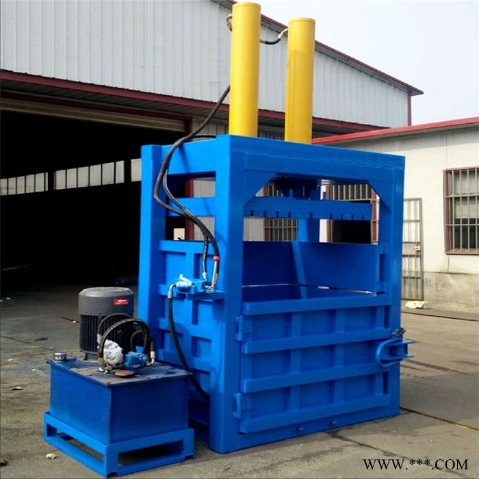 佳鑫10升-100升废油漆桶压扁机   金属边角料压块机  包型密度高易拉罐压块机生产厂家图5