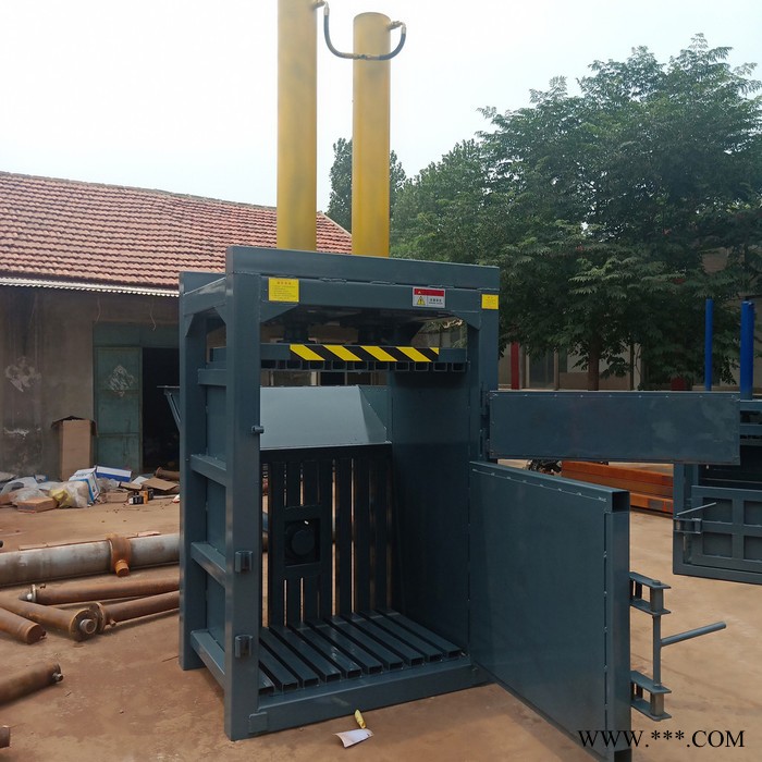 二手处理 液压打包机 棉花立式打包机废铁半自动打包机废油漆桶图4