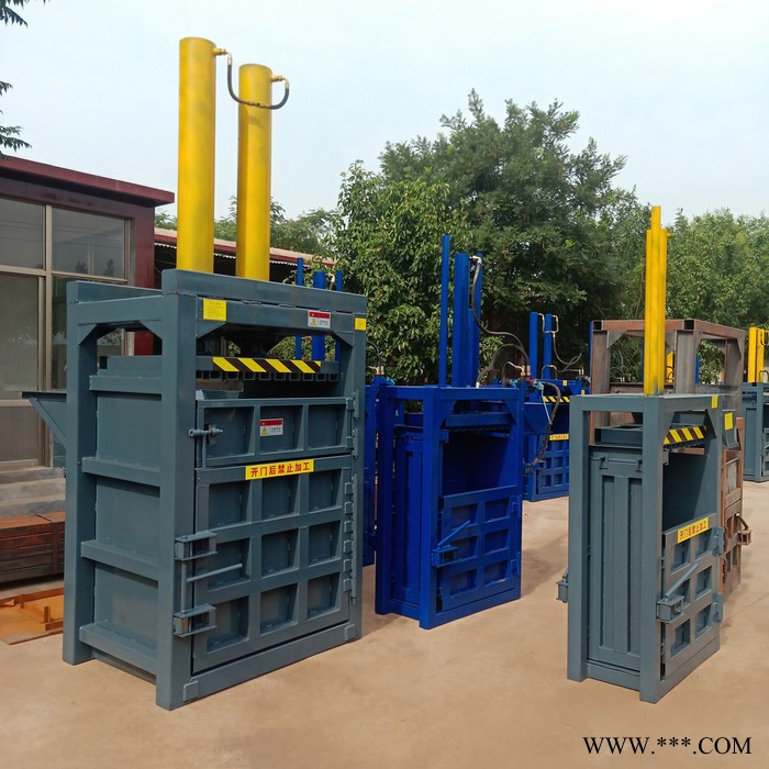 二手处理 液压打包机 棉花立式打包机废铁半自动打包机废油漆桶图3