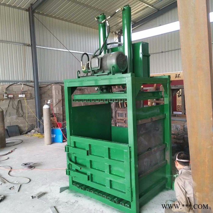 塑料瓶衣服秸秆打包机  金属铝合金边角料液压打包机  废油桶打包机图8