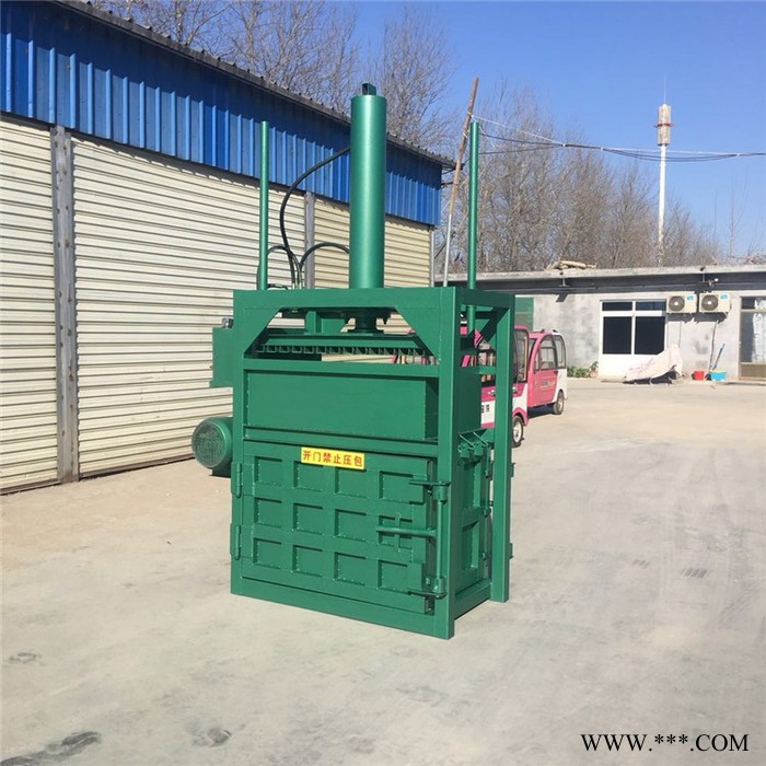 富兴包厢尺寸可定做的羊毛鸡毛打包机 废布条压块机 废油桶挤扁机型号图2