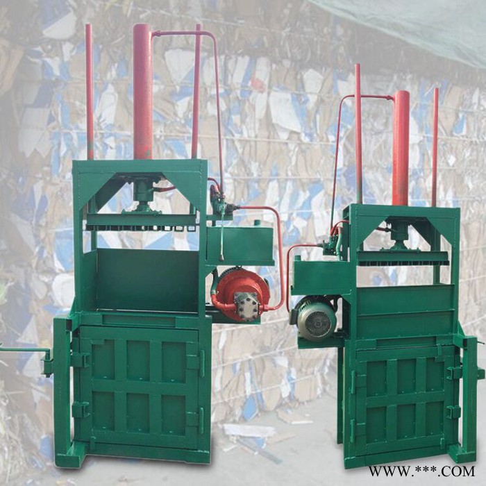 废油漆桶塑料打包机价格图片 多功能海绵液压打包机 废旧塑料液压打包机富兴图6