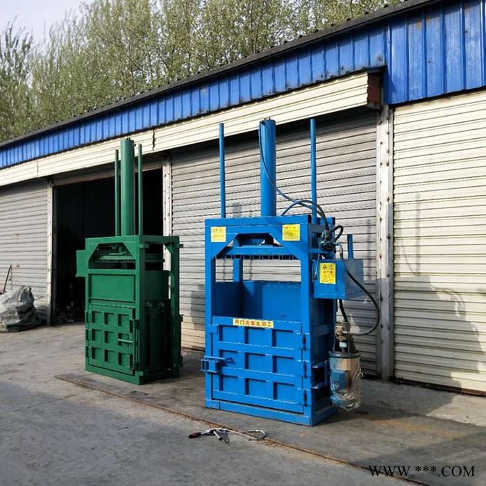 废油漆桶塑料打包机价格图片 多功能海绵液压打包机 废旧塑料液压打包机富兴图7