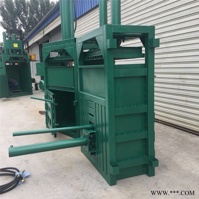 槽钢加固废油漆桶压扁机 多尺寸易拉罐废纸打包机 废旧物品纸箱打包机图8
