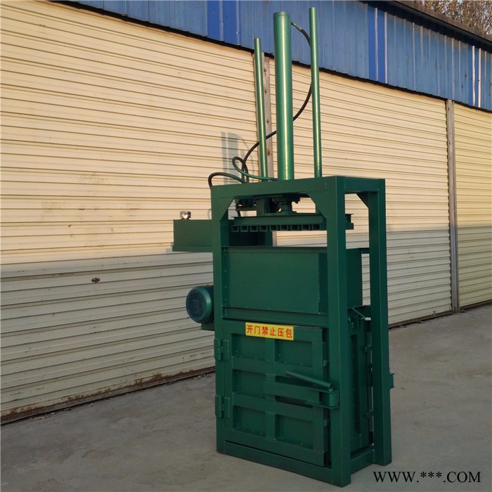废油漆桶压扁打包机  80吨塑料瓶液压打包机 牧草打包机废旧服装打包机图3