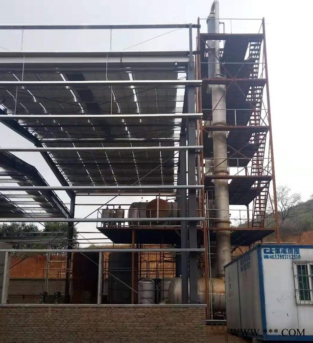 DL-10型废油蒸馏设备油泥油砂炼油设备图2