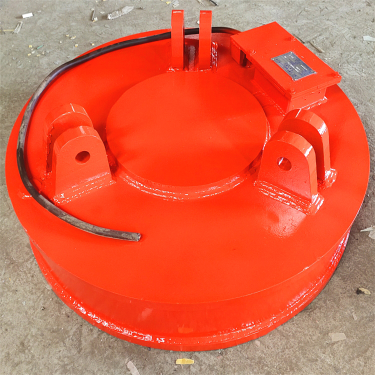 鑫运 装载机1米强力起重电磁铁 高强度磁力起重电磁铁 起重吸铁石