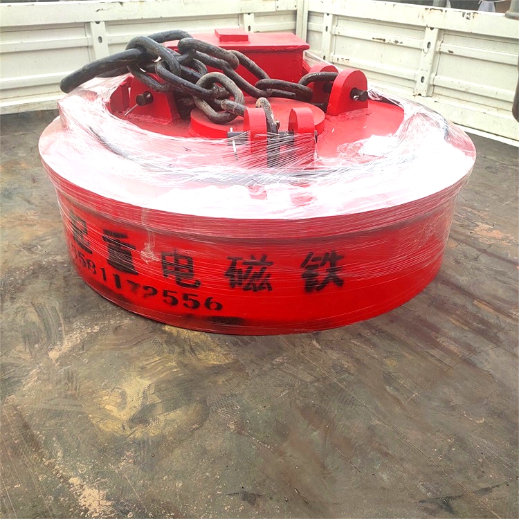 鑫运 装载机1米强力起重电磁铁 高强度磁力起重电磁铁 起重吸铁石