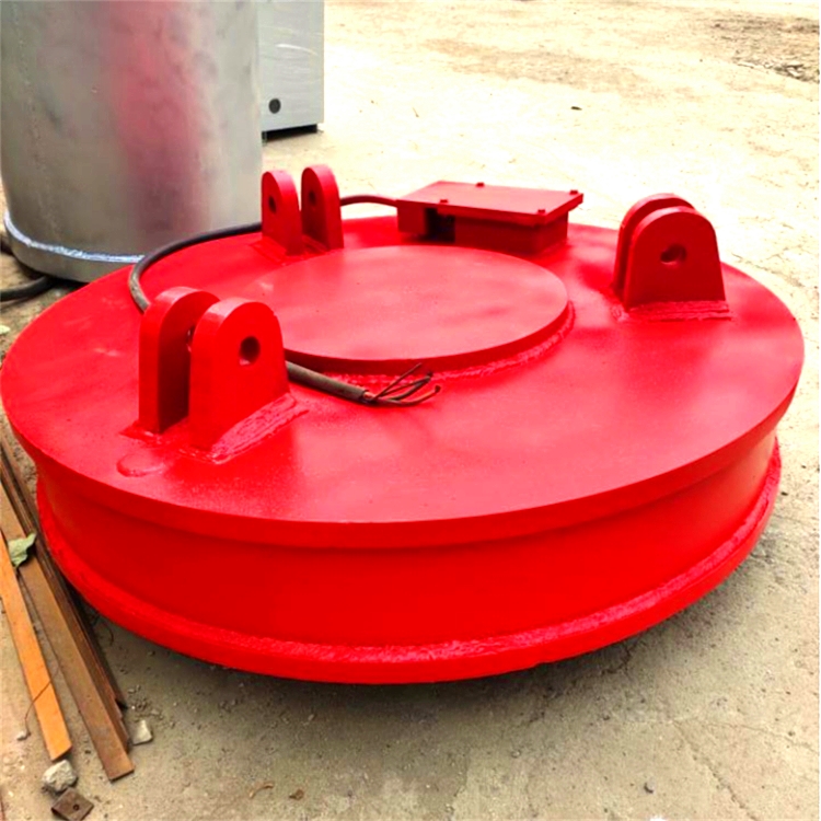 强磁起重电磁铁 直径70cm吊运废钢用电磁铁 厂家按需定制