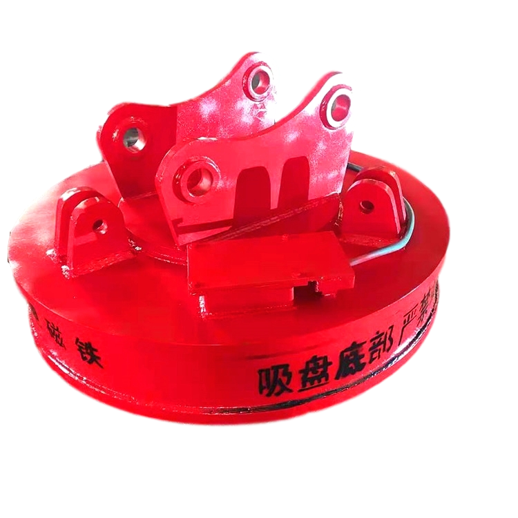 鑫运 铲车装起重电磁铁 厂家定做